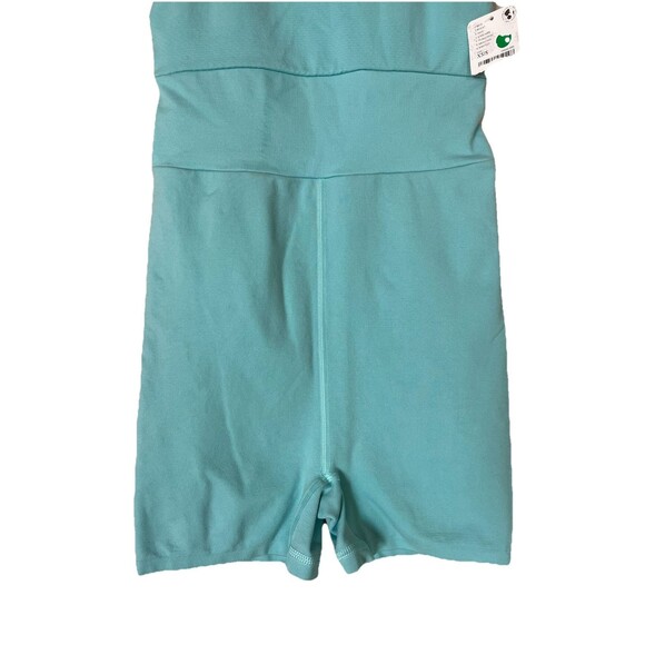 FP Movement Runsie Athletic Cross Fit Jumpsuit, Brand New, Women’s XS Turquoise - Picture 3 of 9